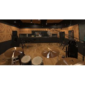 Equipped Record Studio 3D model